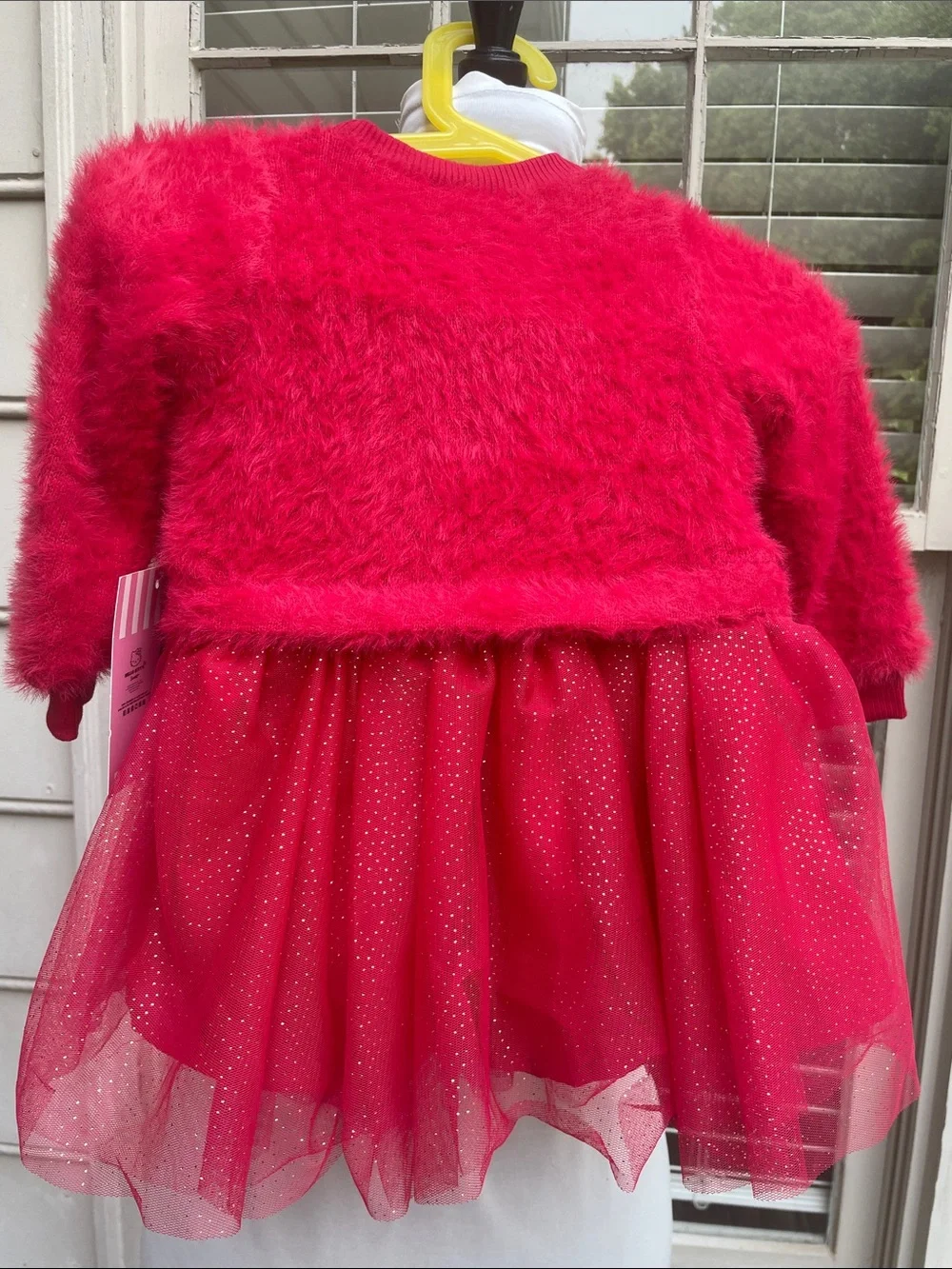 NWT- Hello Kitty Toddler Girls Knit Tutu Dress Size 12M